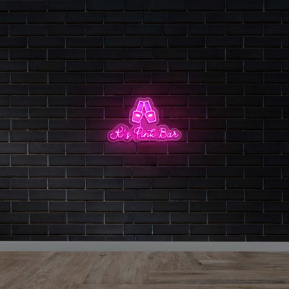 K's Pink Bar -  Premium Neon Artwork