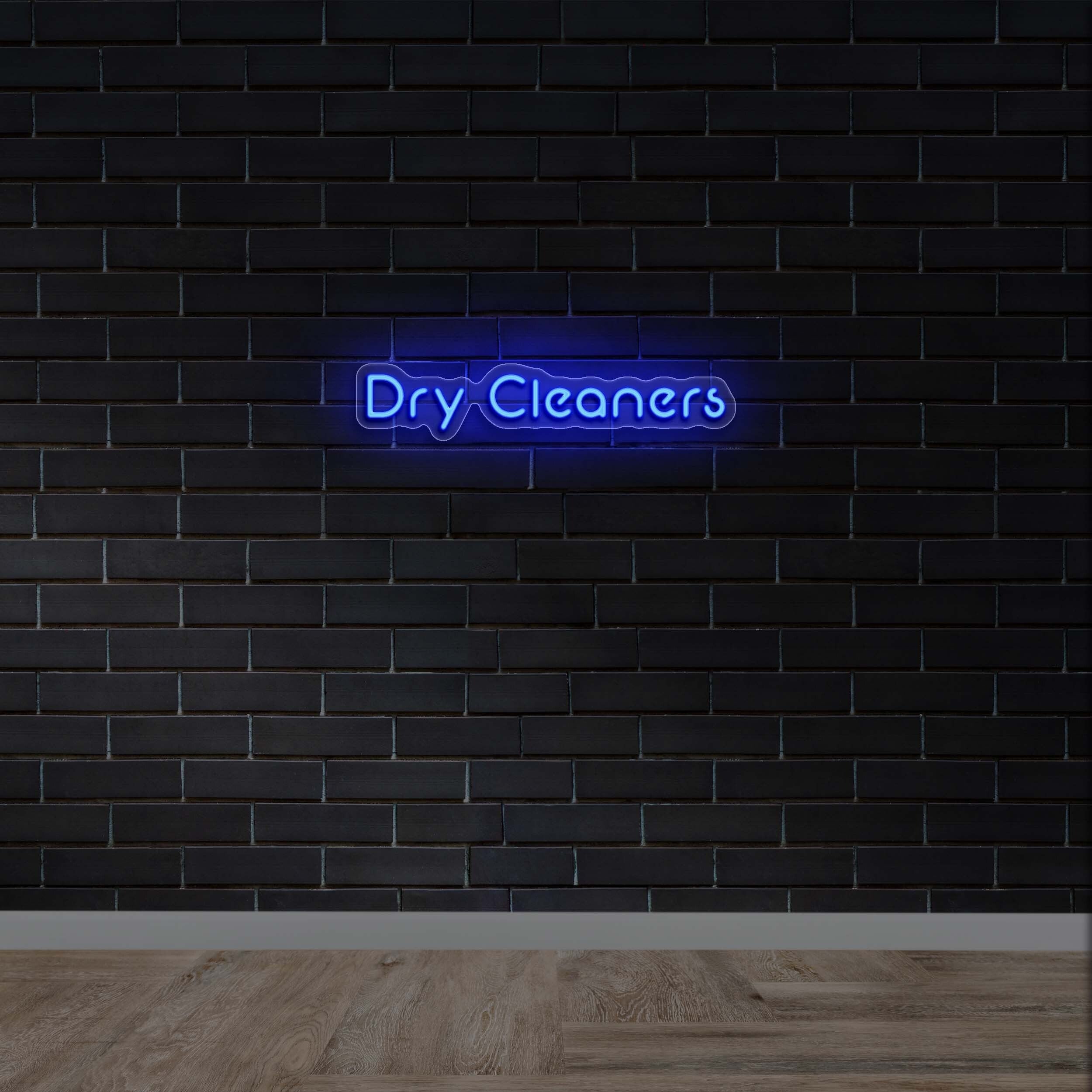 Dry Cleaners - Premium Neon Artwork