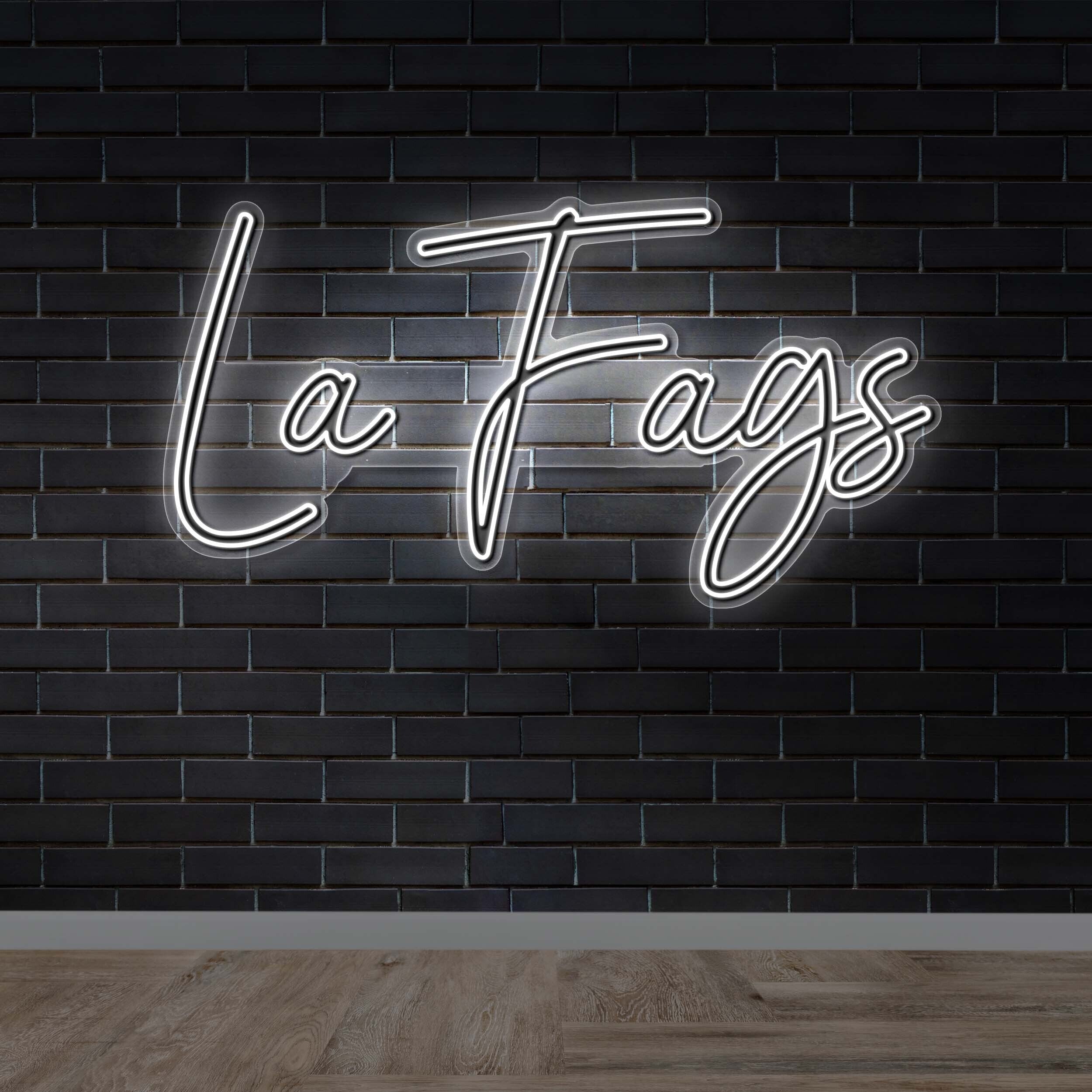 La Fags - Premium Neon Artwork