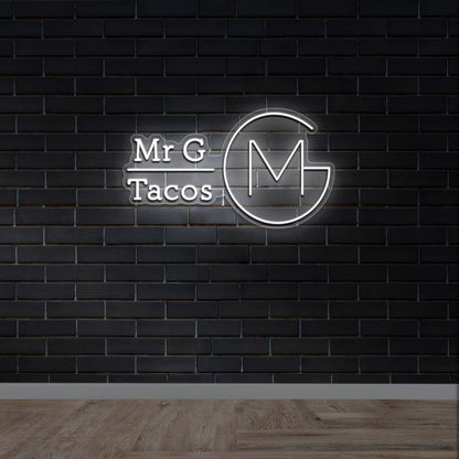 Mr G Tacos - Premium Neon Artwork