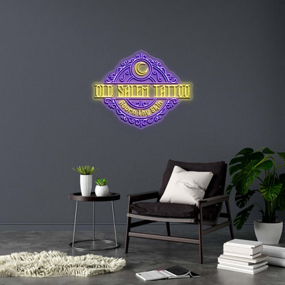 OLD SALEM TATTOO - Premium Neon Artwork