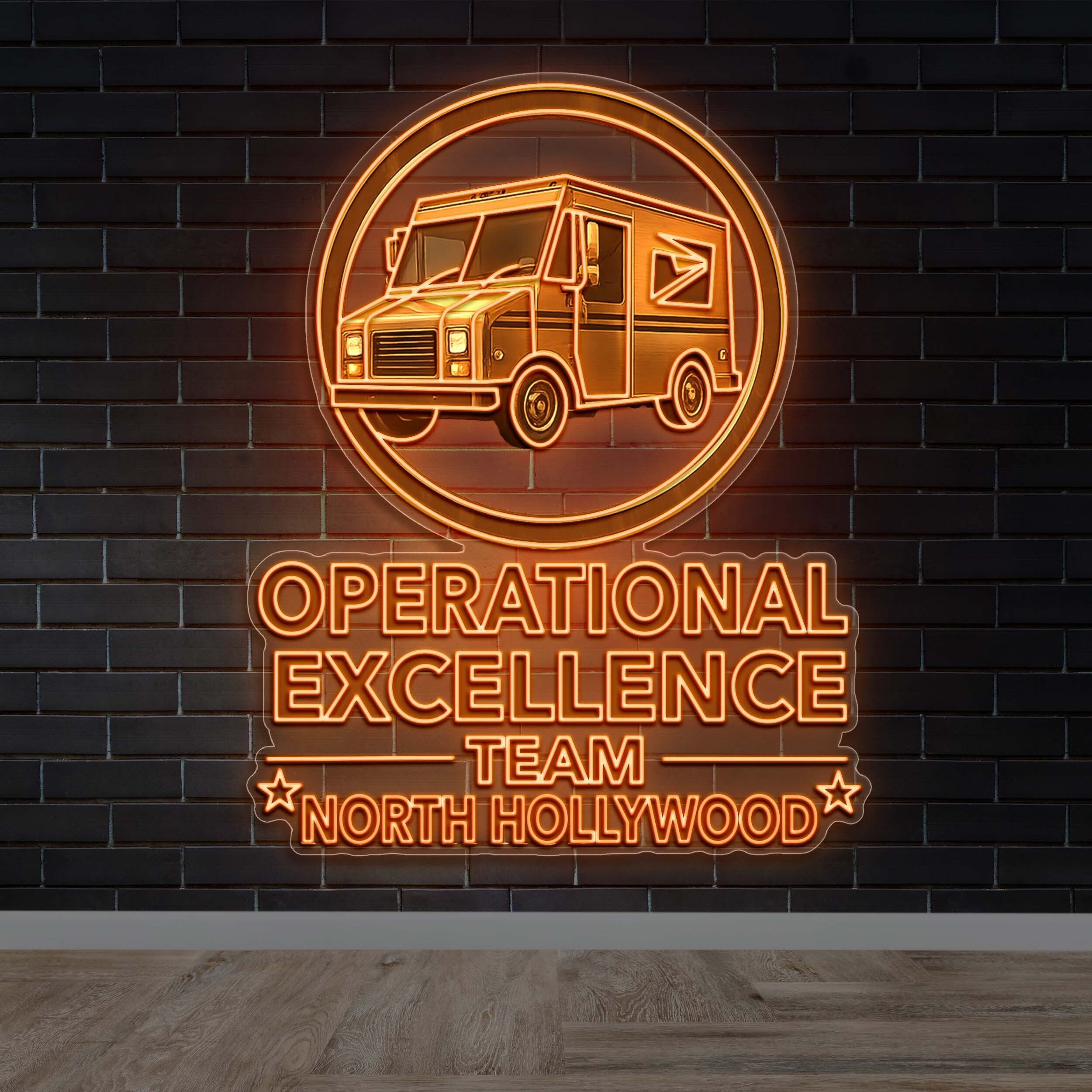 OPERATIONAL EXCELLENCE TEAM - Premium Neon Artwork