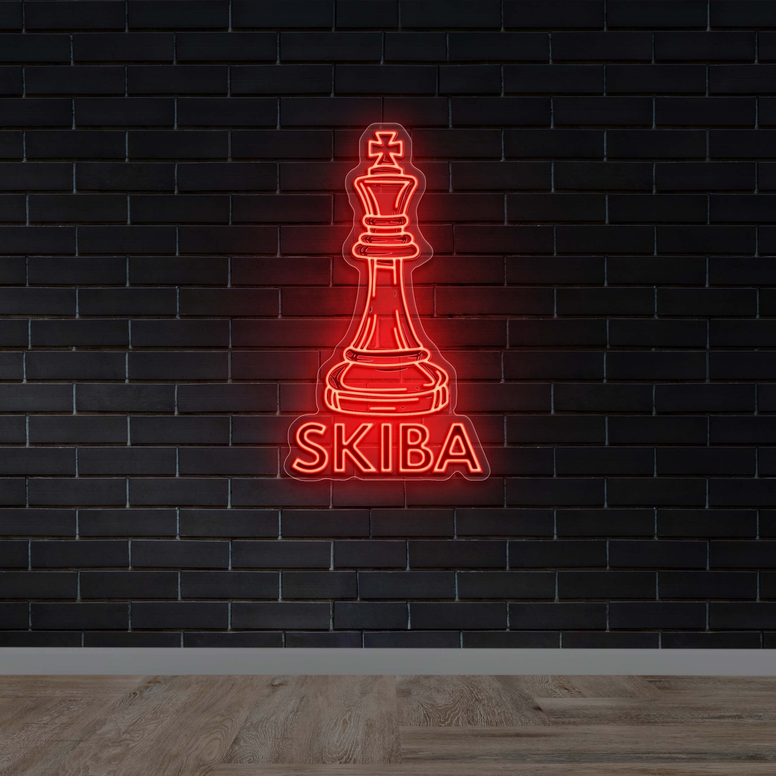 SKIBA - Premium Neon Artwork