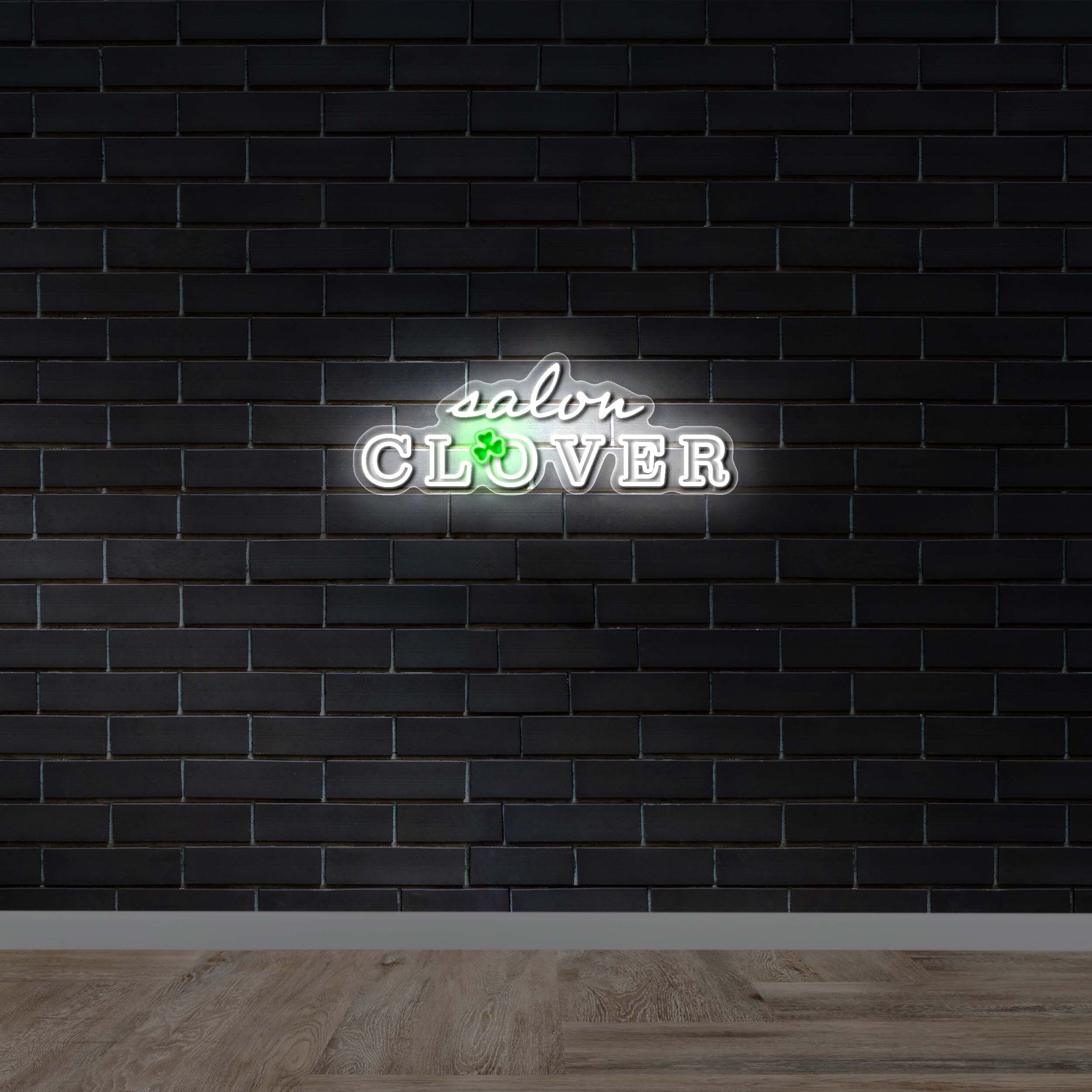 Salon Clover - Premium Neon Artwork