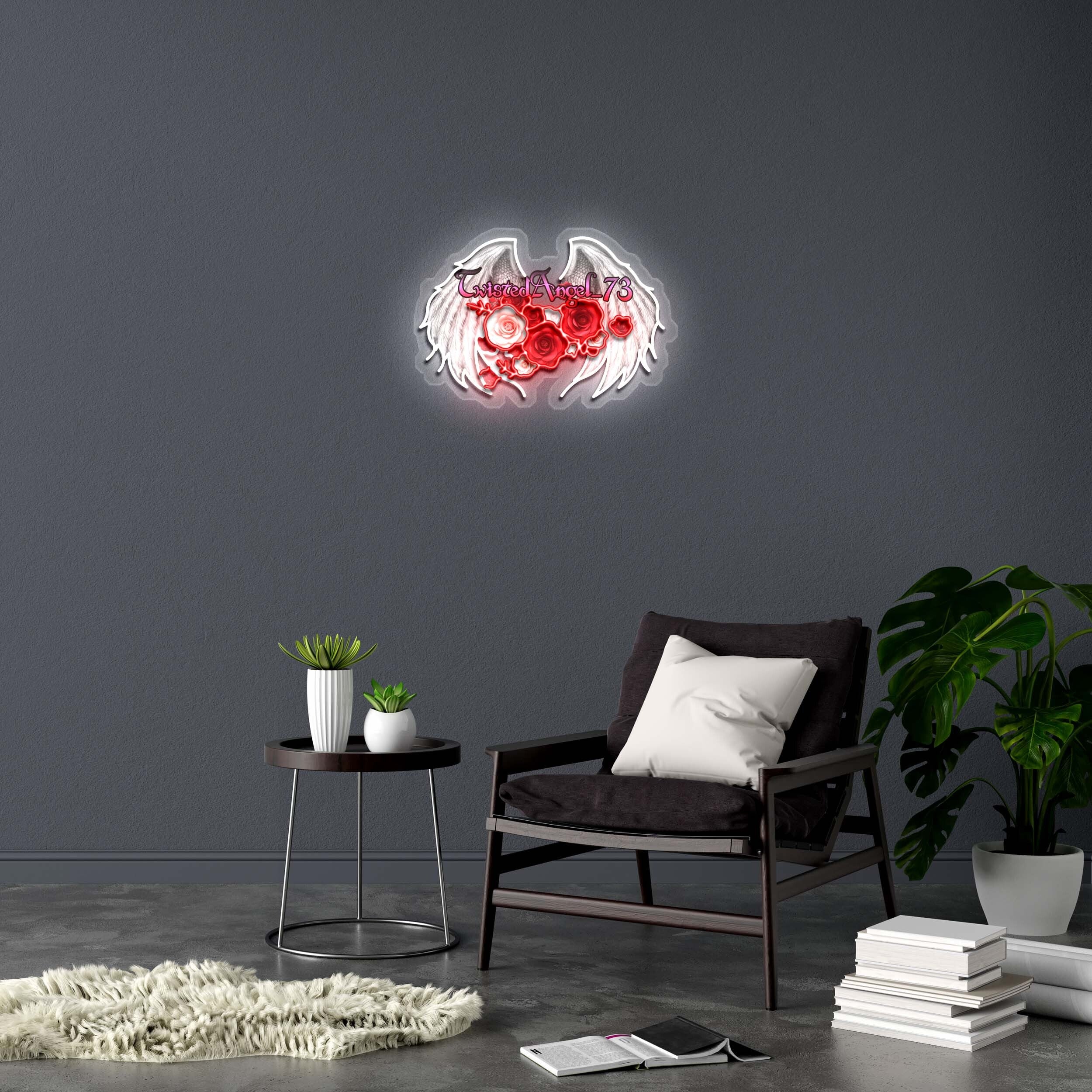 TwistedAngel_73 - Premium Neon Artwork