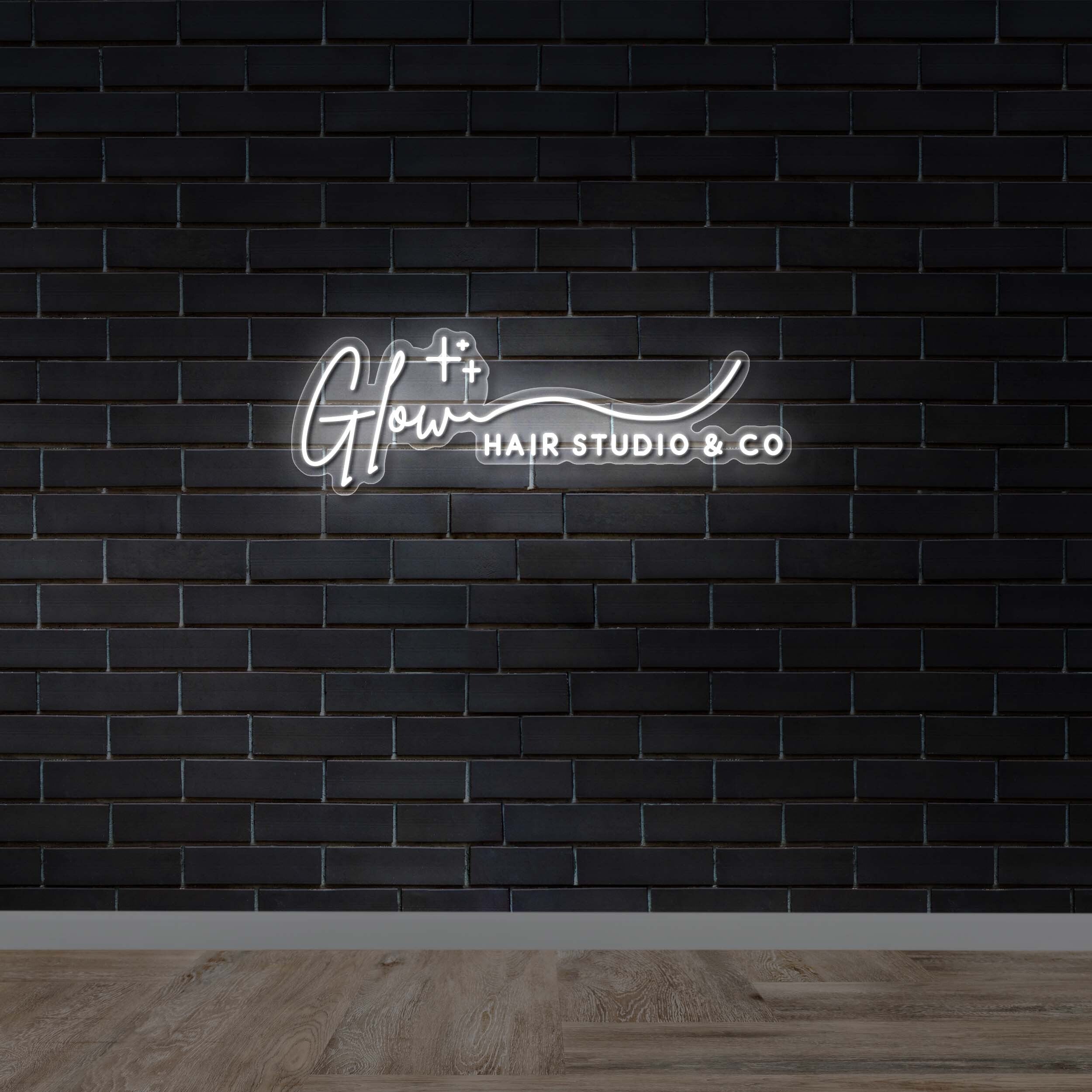 Glow Hair Studio & Co. - Premium Neon Artwork