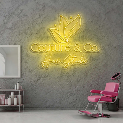 Couture & Co. - Premium Neon Artwork