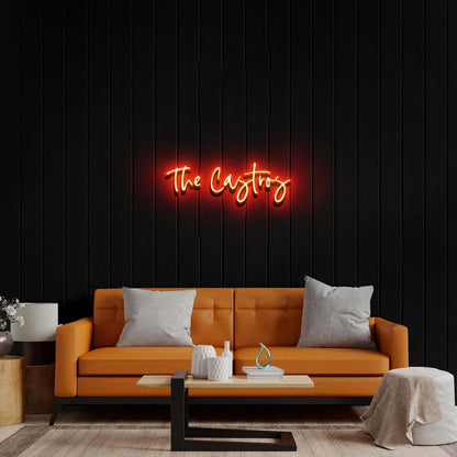 The Castros - Premium Neon Artwork