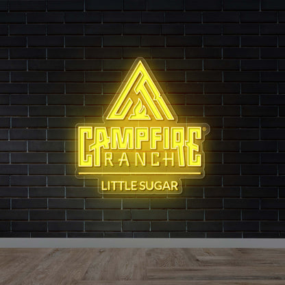 Camp Fire Ranch Little Sugar - Premium Neon Artwork