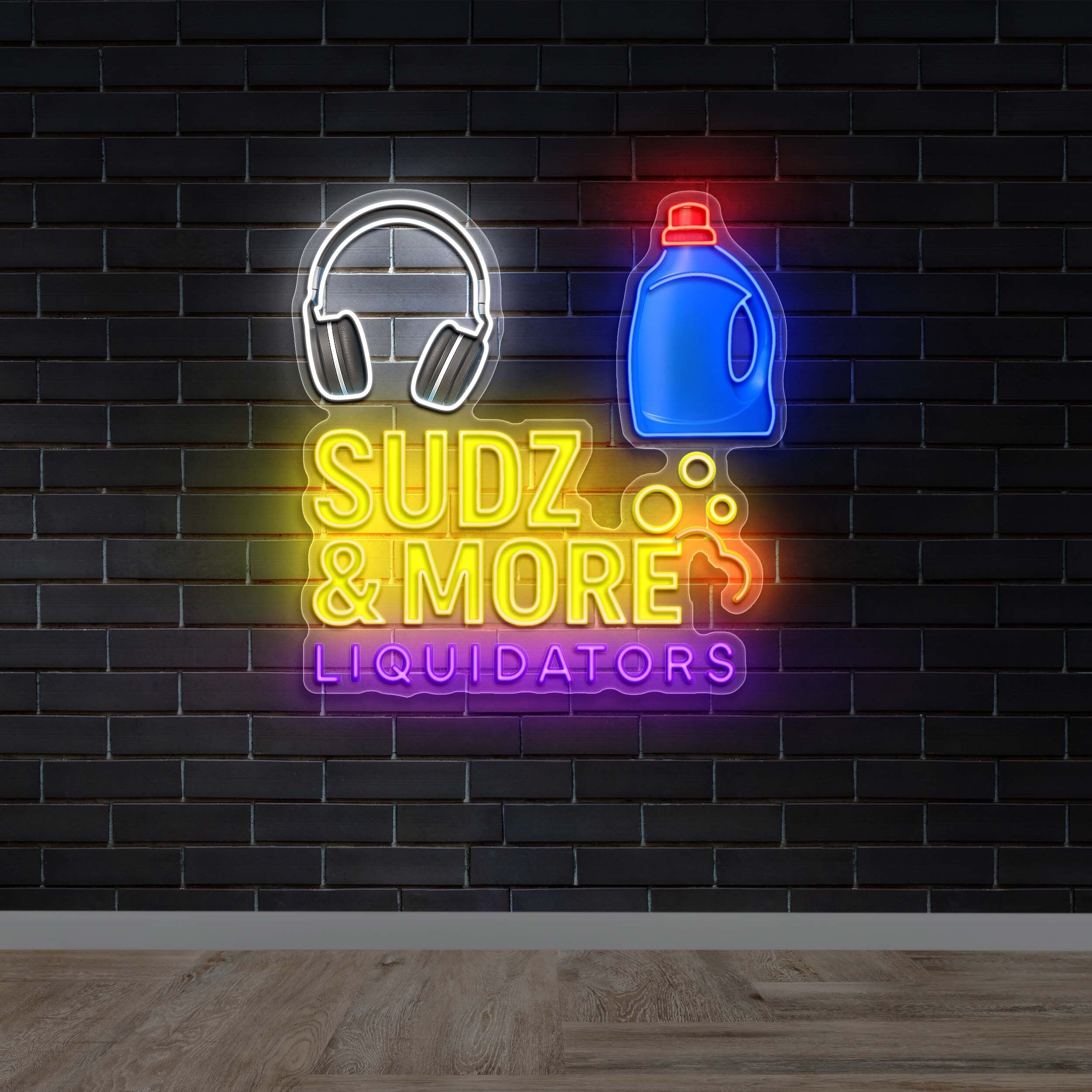 SUDZ & MORE | 2nd Version - Premium Neon Artwork