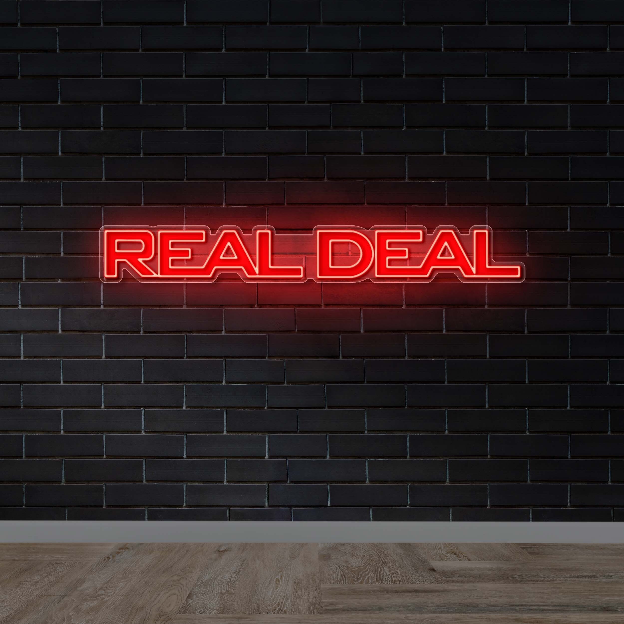 REAL DEAL - Premium Neon Artwork