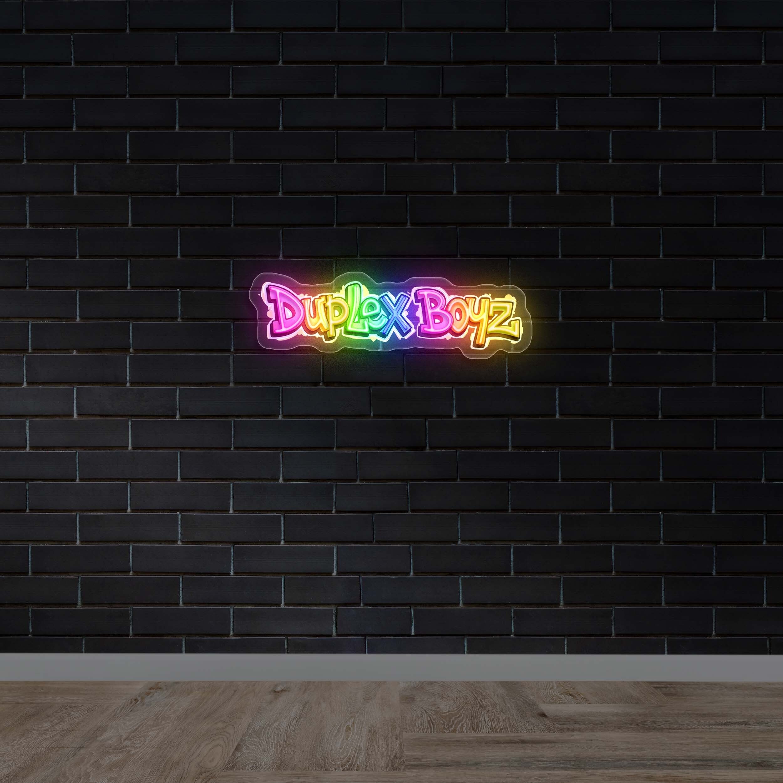 DUPLEX BOYZ -  Premium Neon Artwork