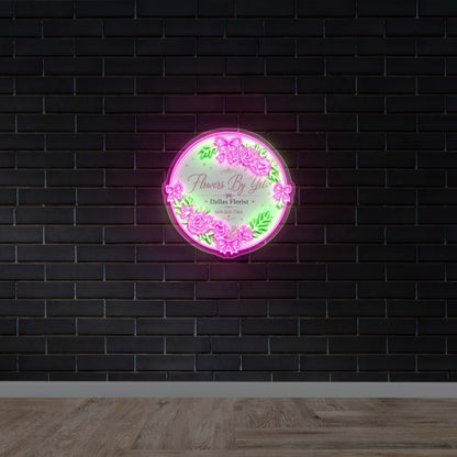 Flowers By Yeli Dallas Florist Neon Sign - Premium Neon Artwork
