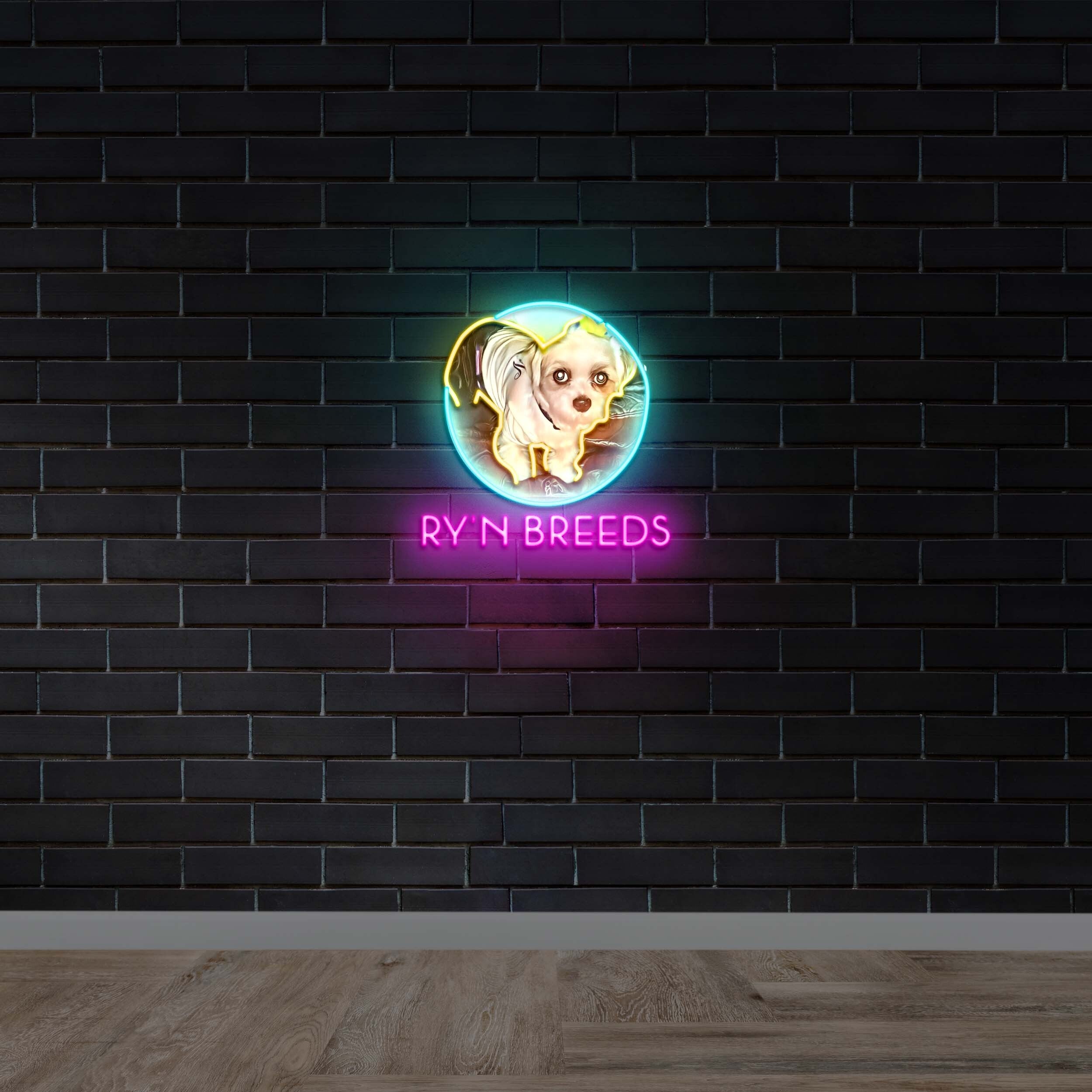 RY’N BREEDS - Premium Neon Artwork