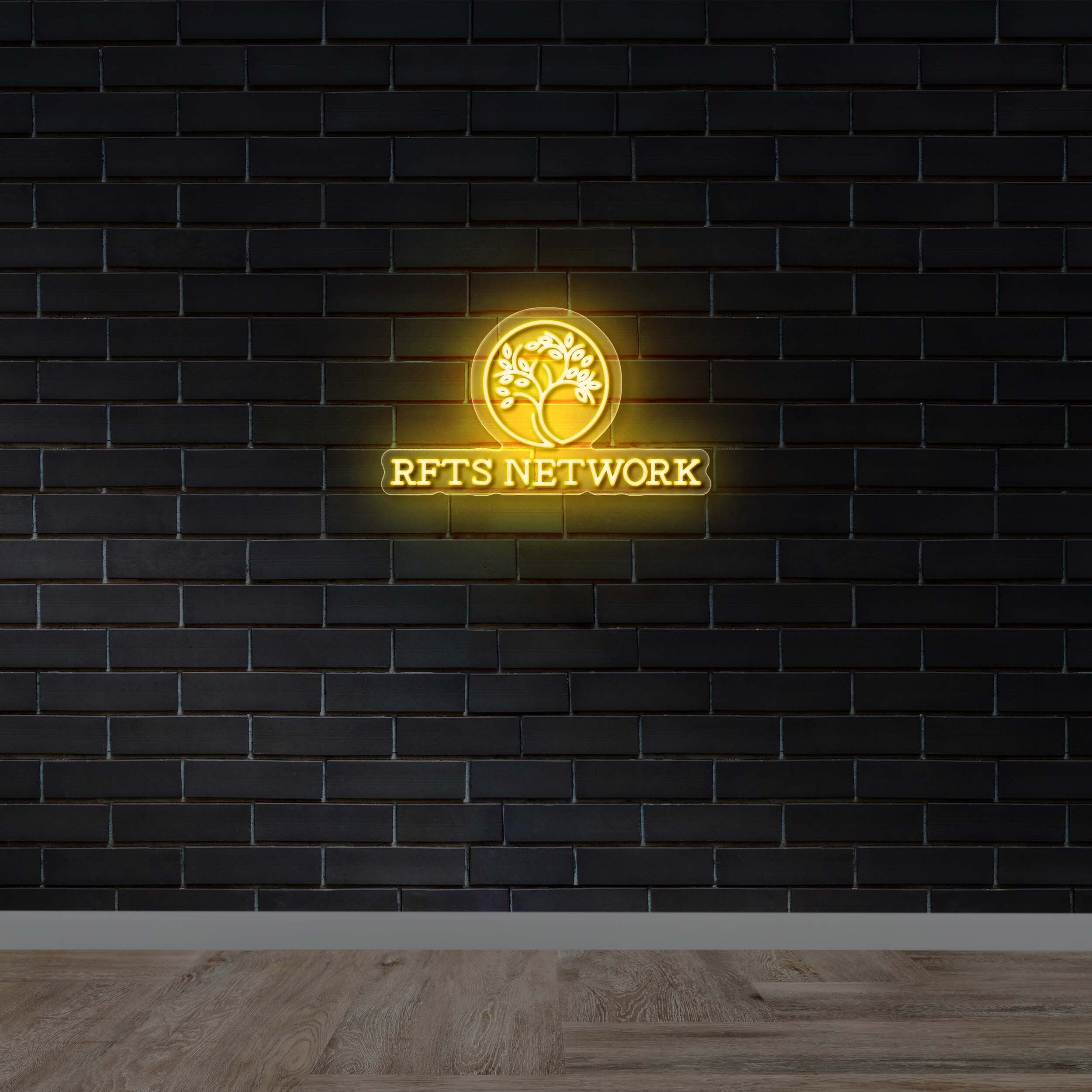 RFTS NETWORK - Premium Neon Artwork