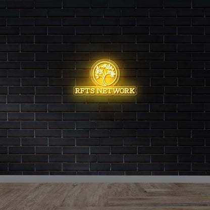 RFTS NETWORK - Premium Neon Artwork