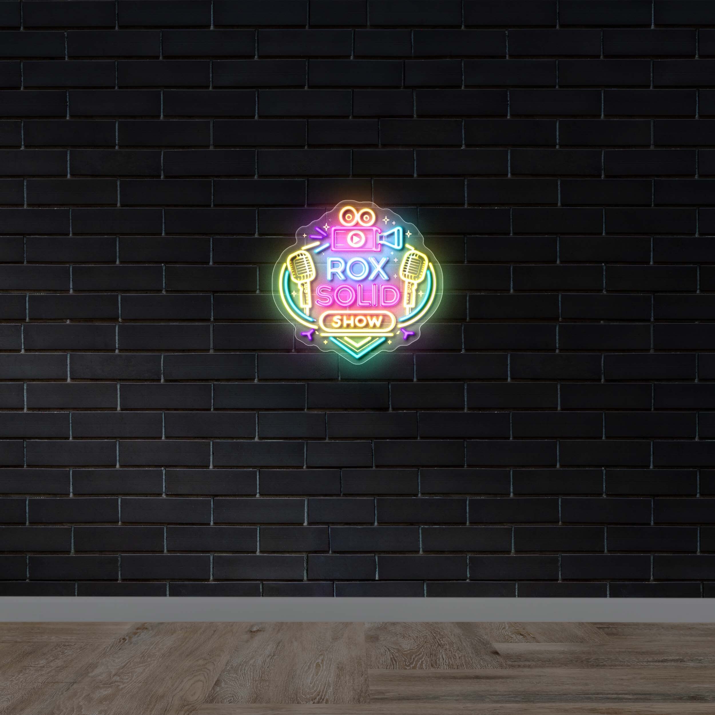 ROX SOLID SHOW - Premium Neon Artwork