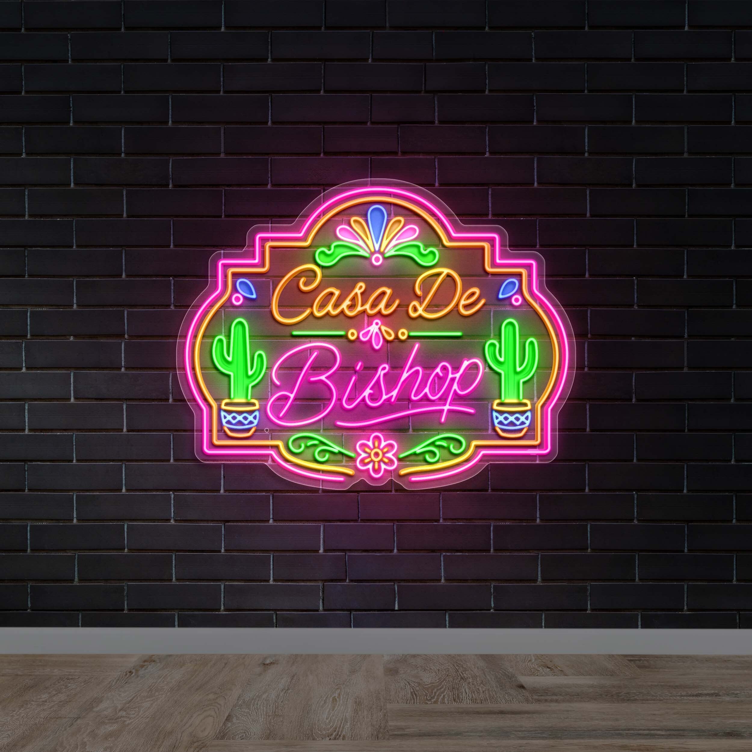 Casa De Bishop - Premium Neon Artwork