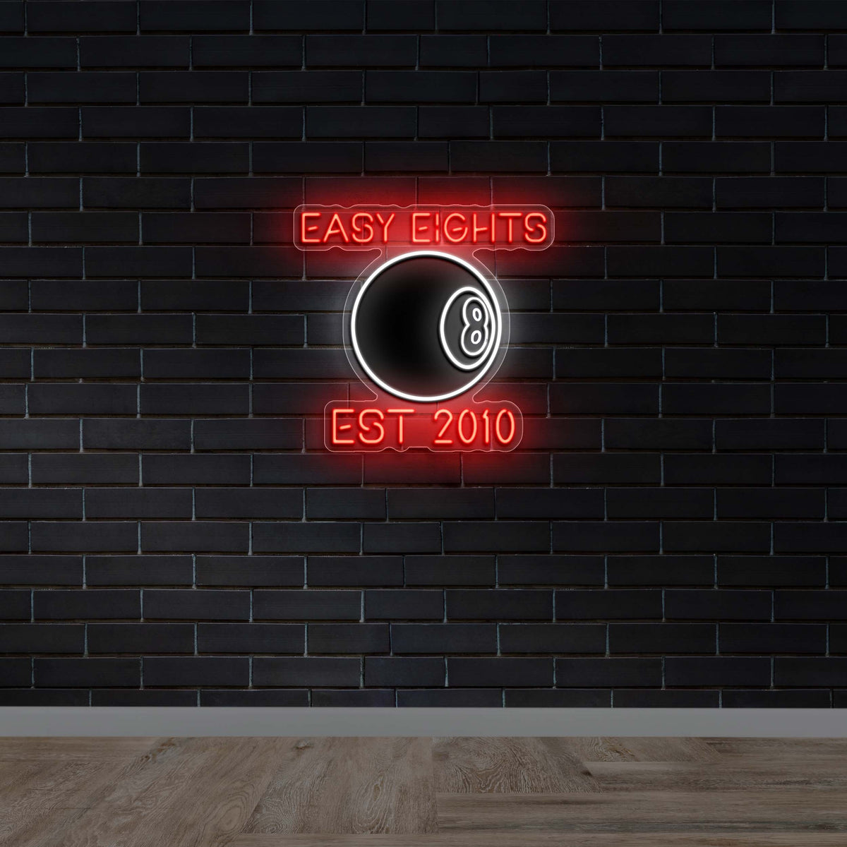 Easy Eights EST 2010 - Premium Neon Artwork
