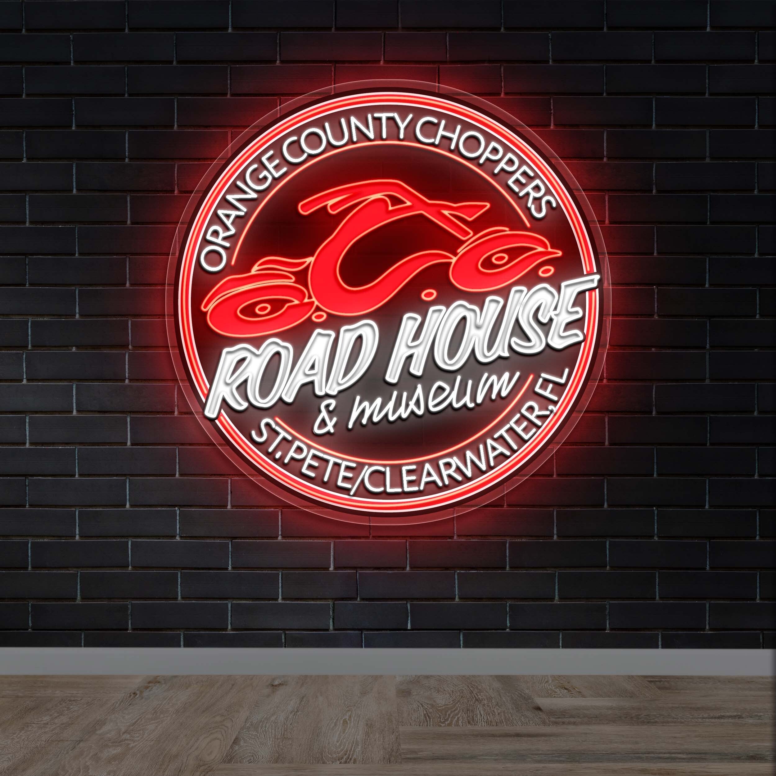 ROAD HOUSE & MUSEUM - Premium Neon Artwork