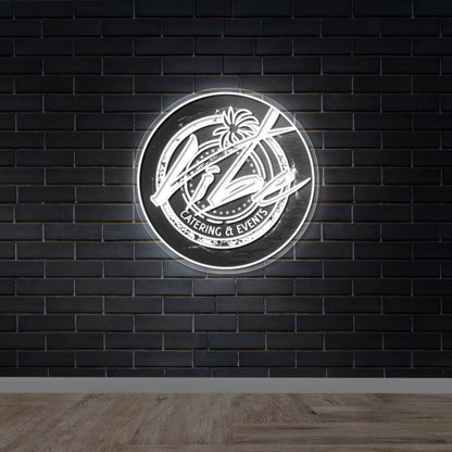 Vibe | Front Lit Version - Premium Neon Artwork