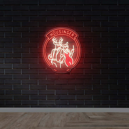 HOUSINGER | 2nd Version - Premium Neon Artwork