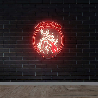 HOUSINGER | 2nd Version - Premium Neon Artwork