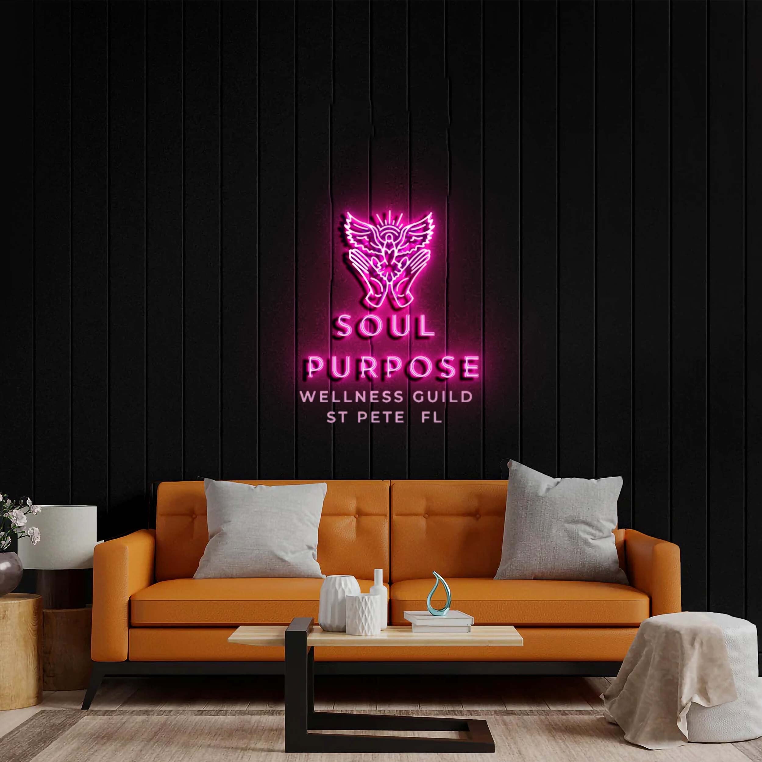 SOUL PURPOSE - Premium Neon Artwork