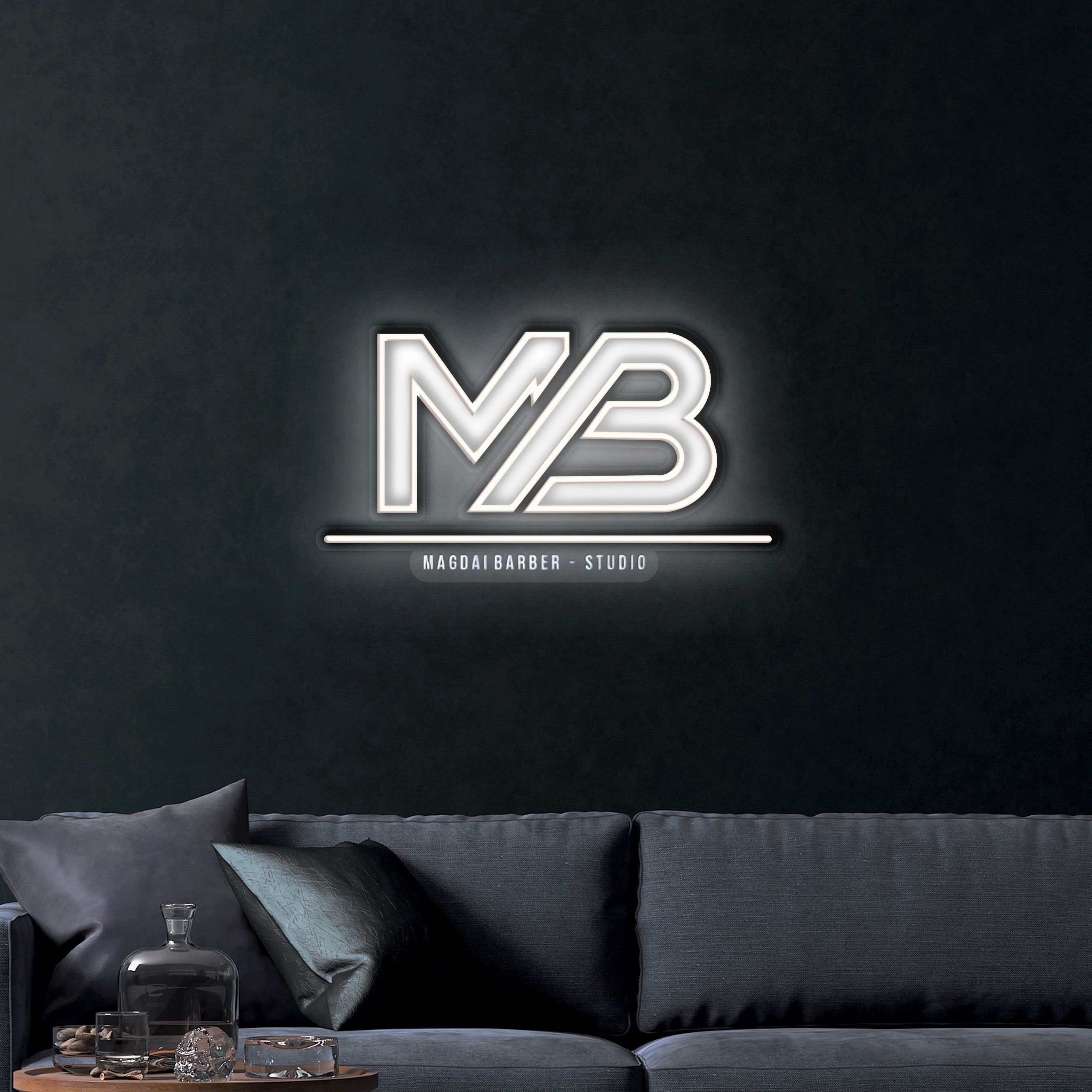 MB – Premium Neon Artwork