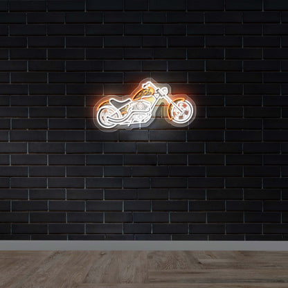 Indian Motorcycle - Premium Neon Artwork