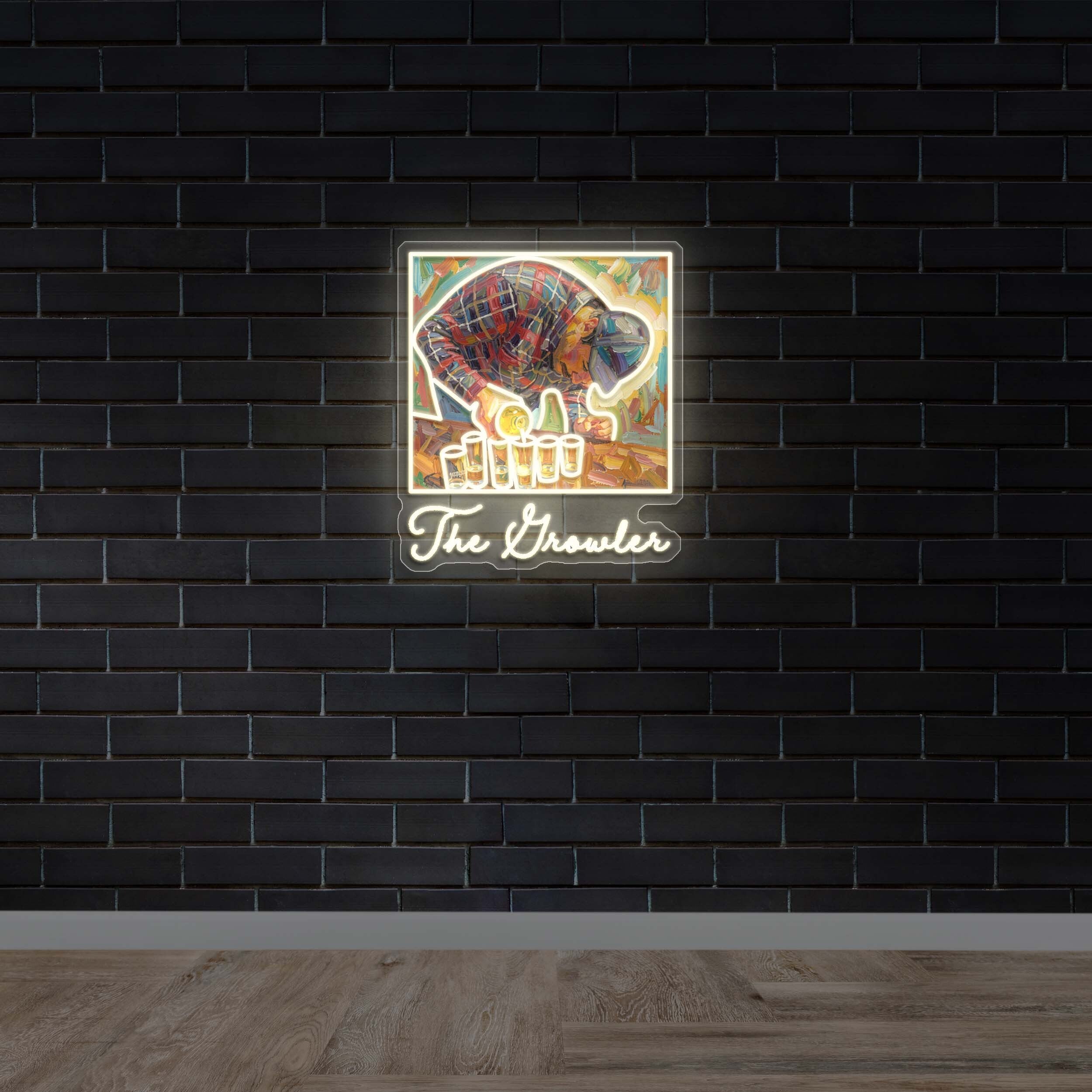 The Growler - Premium Neon Artwork