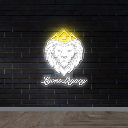 Lyons Legacy -  Premium Neon Artwork