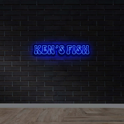 Ken’s Fish – Premium Neon Artwork