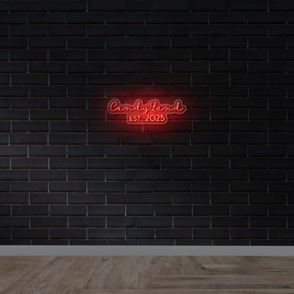 Candy Land est. 2025 -  Premium Neon Artwork