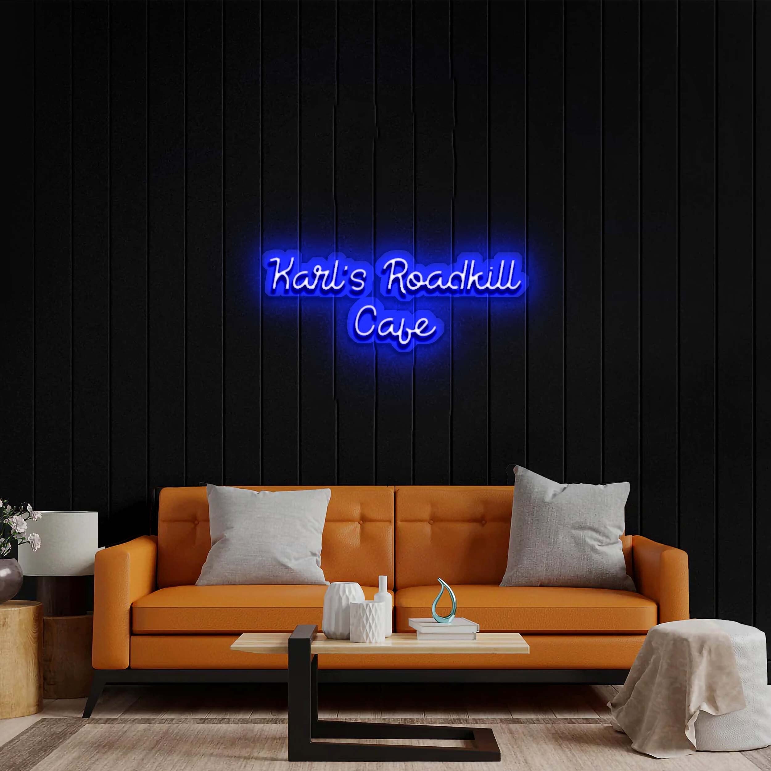 Karl's Roadkill Cafe - Premium Neon Artwork