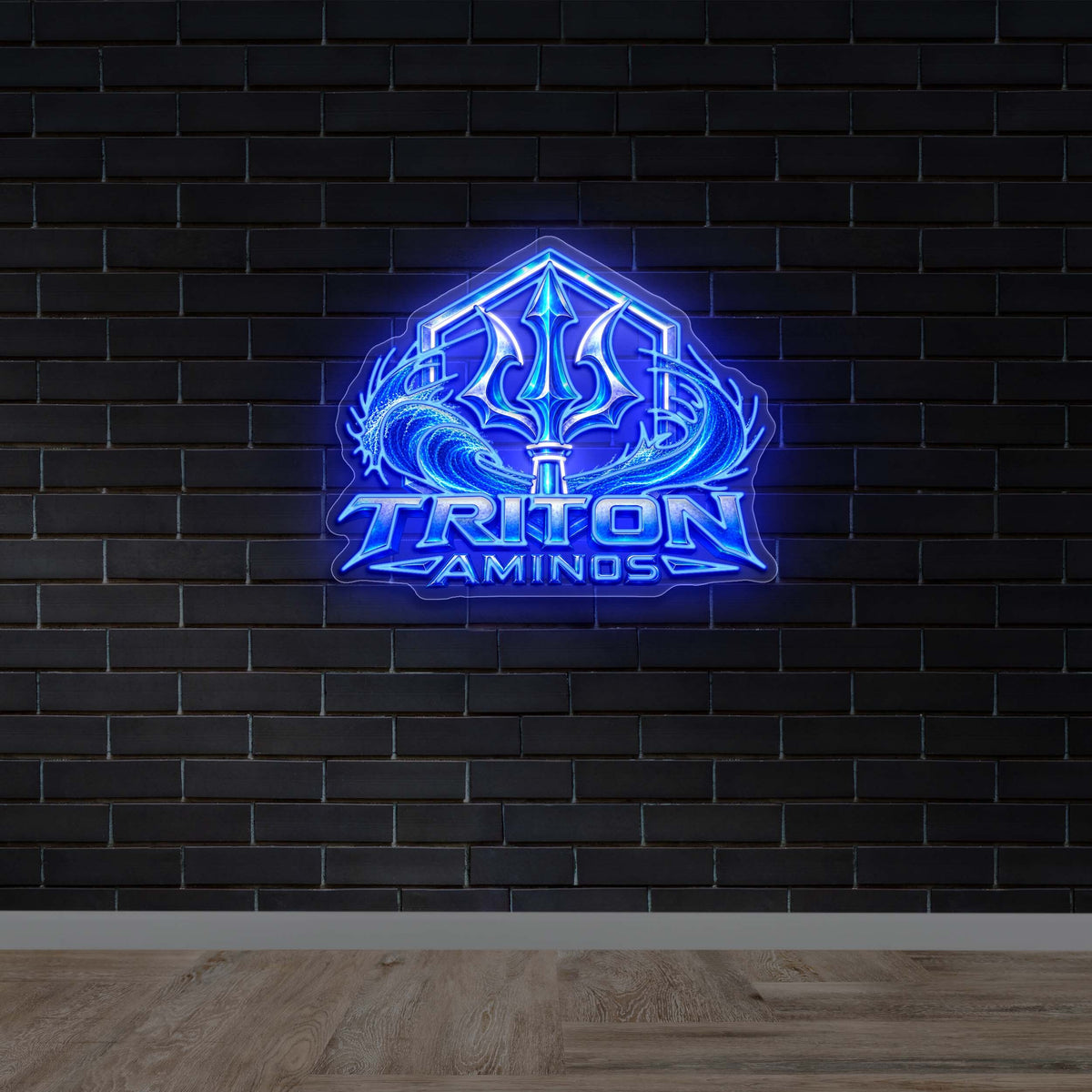Triton Aminos - Premium Neon Artwork