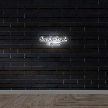 Candy Land est. 2025 -  Premium Neon Artwork