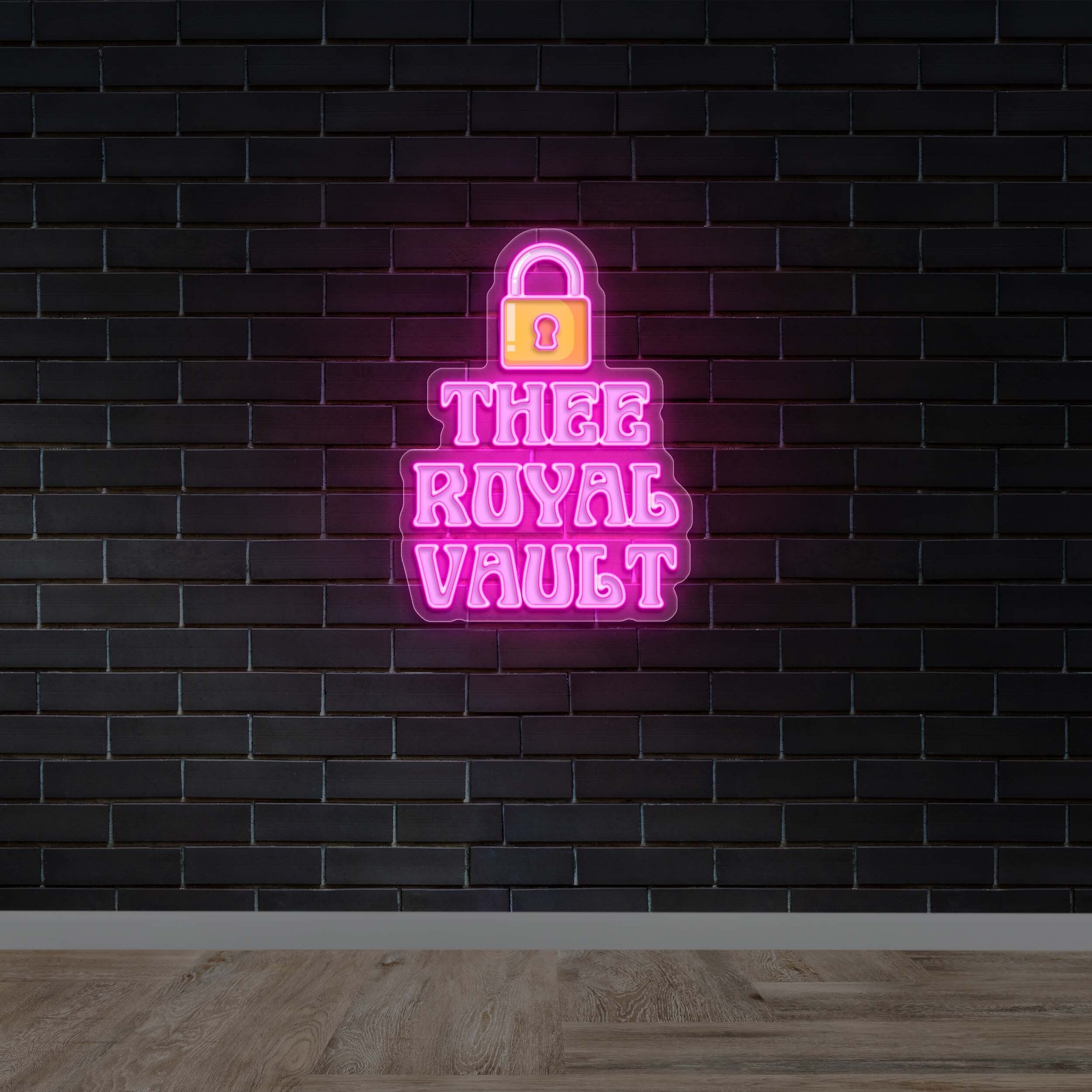 THEE ROYAL VAULT - Premium Neon Artwork