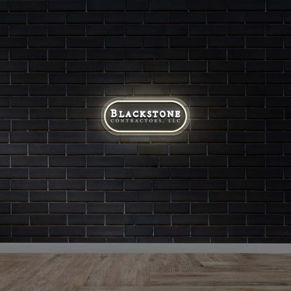 BLACKSTONE - Premium Neon Artwork