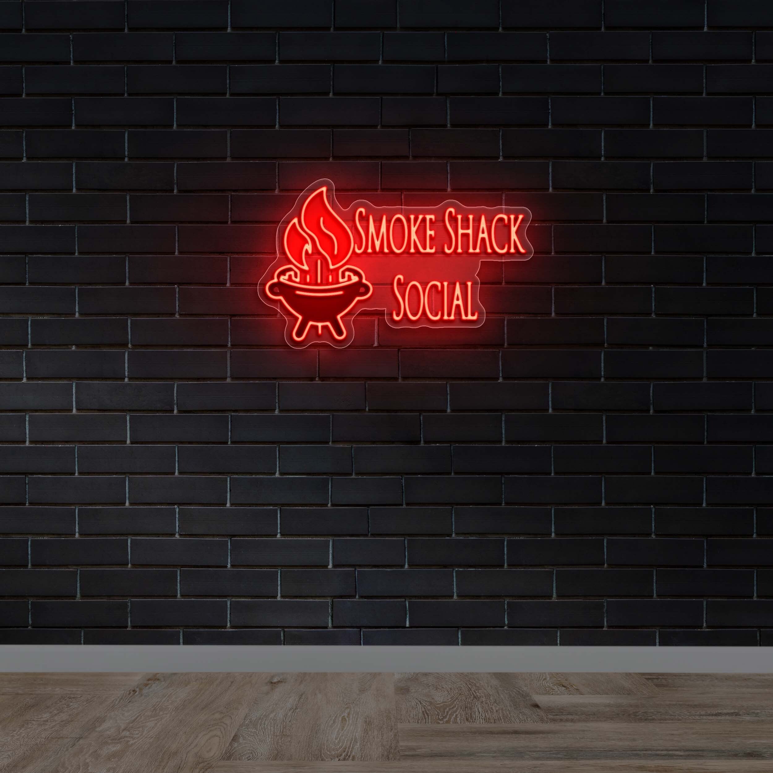 Smoke Shack Social - Premium Neon Artwork