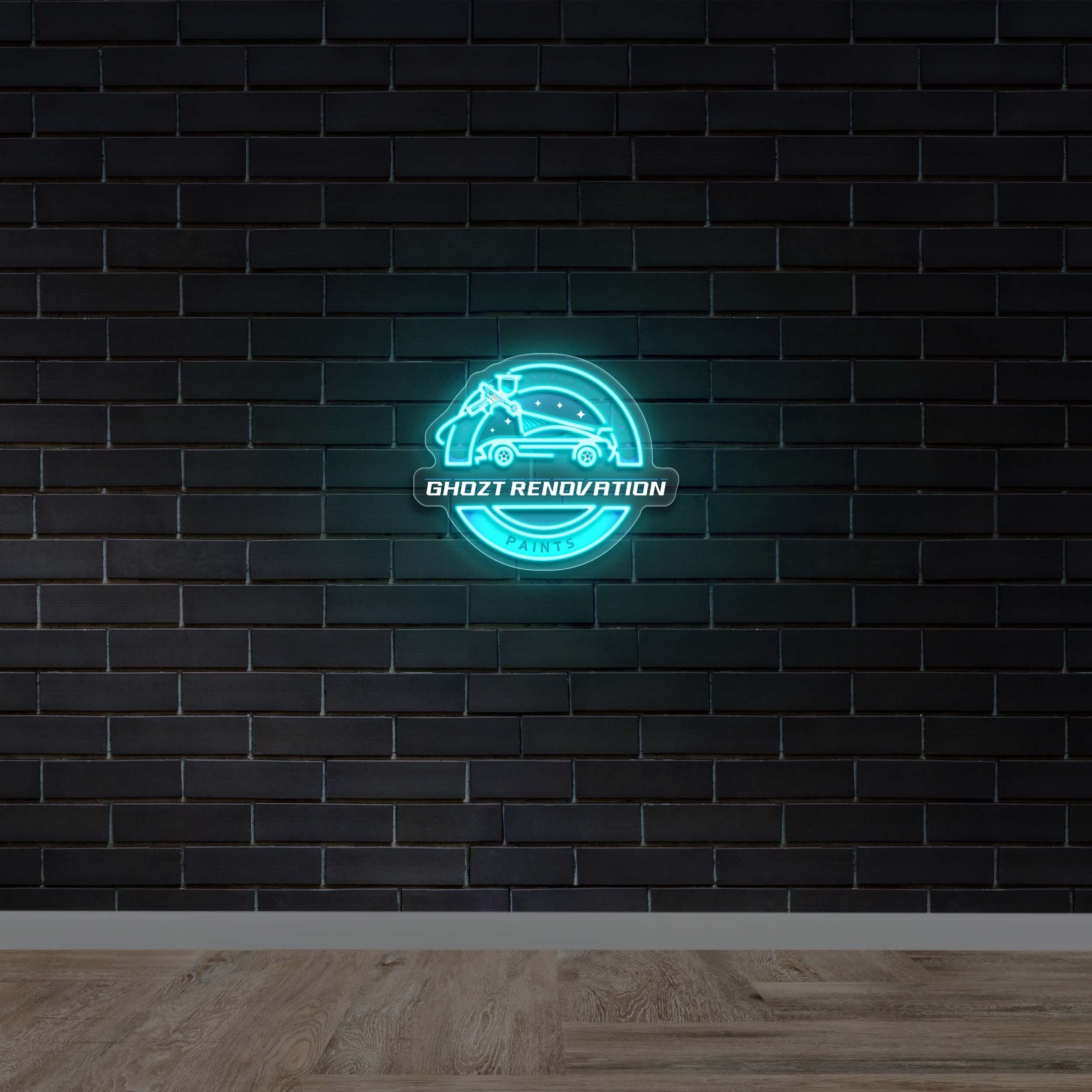 GHOZT RENOVATION - Premium Neon Artwork