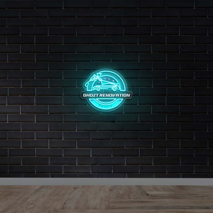 GHOZT RENOVATION - Premium Neon Artwork