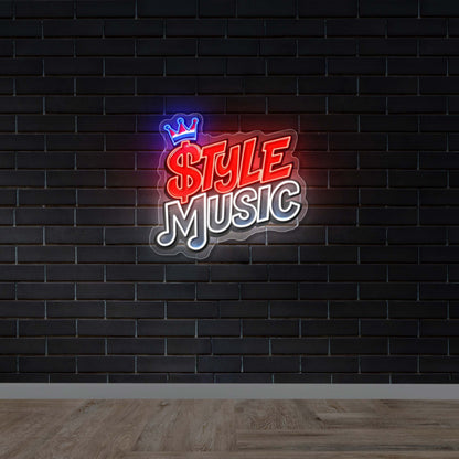 Style Music - Premium Neon Artwork