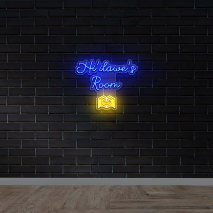 Hi’ilawe’s Room - Premium Neon Artwork