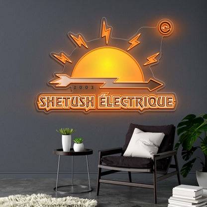 Shetush Electrique  - Premium Neon Artwork