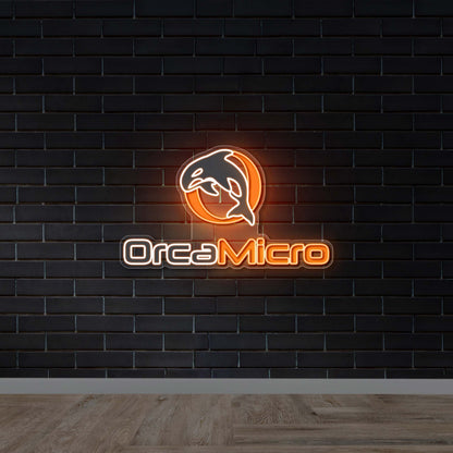 Orca Micro - Premium Neon Artwork