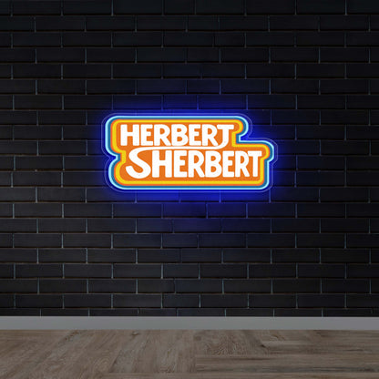 HERBERT SHERBERT - Premium Neon Artwork