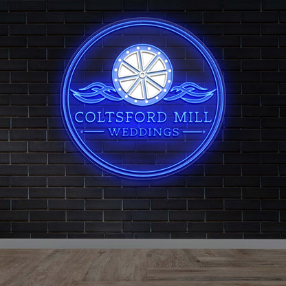 Coltsford Mill Weddings - Premium Neon Artwork