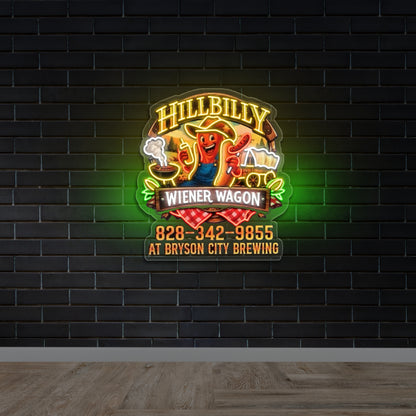 HILLBILLY - Premium Neon Artwork