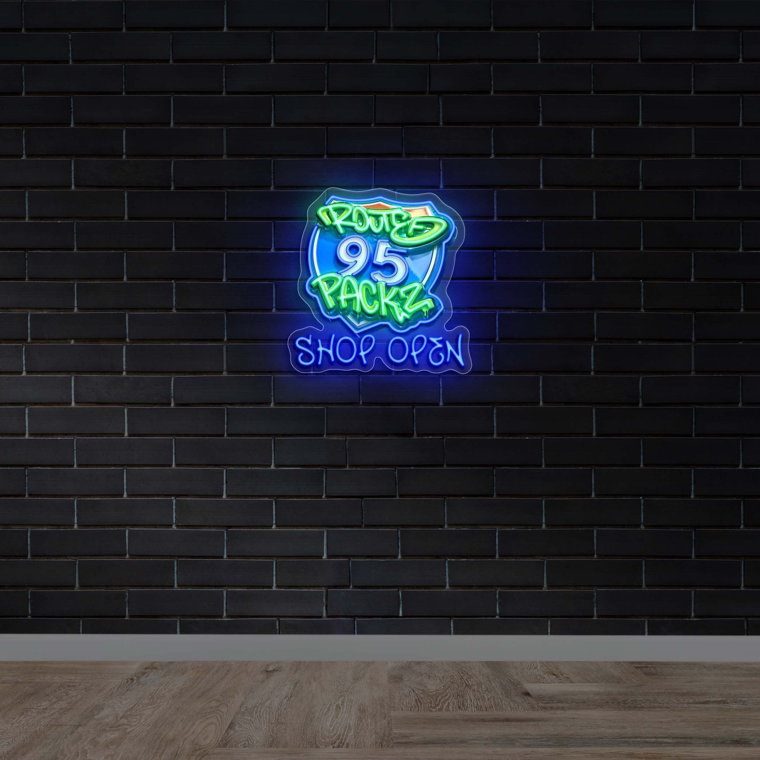 Route 95 Packz - Premium Neon Artwork